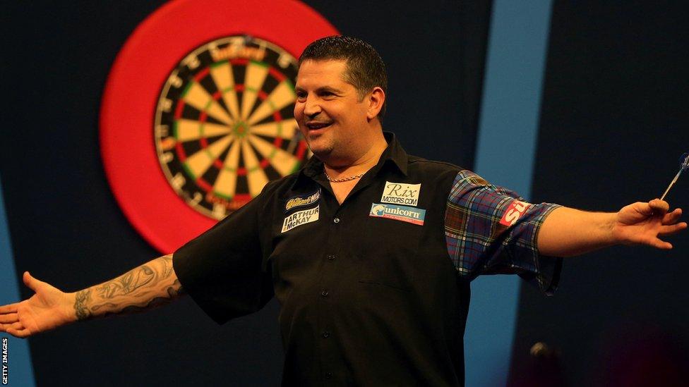 Gary Anderson won his first PDC World Championship.