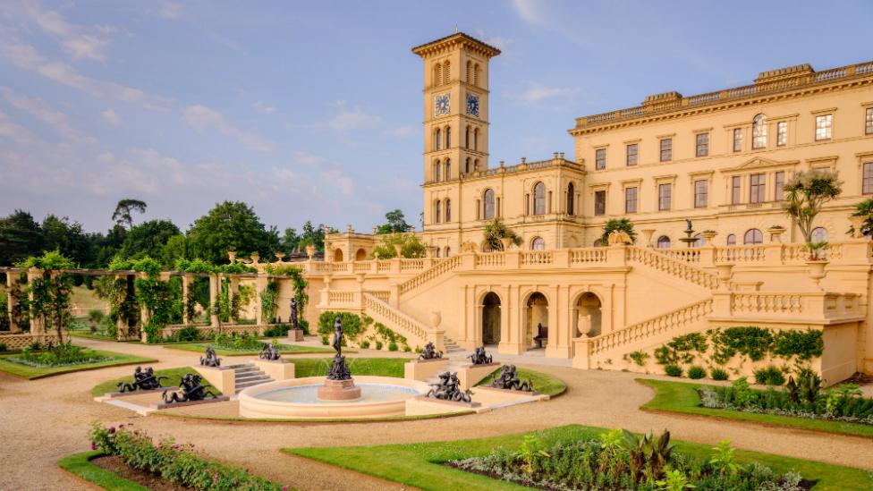 Osborne House garden terrace