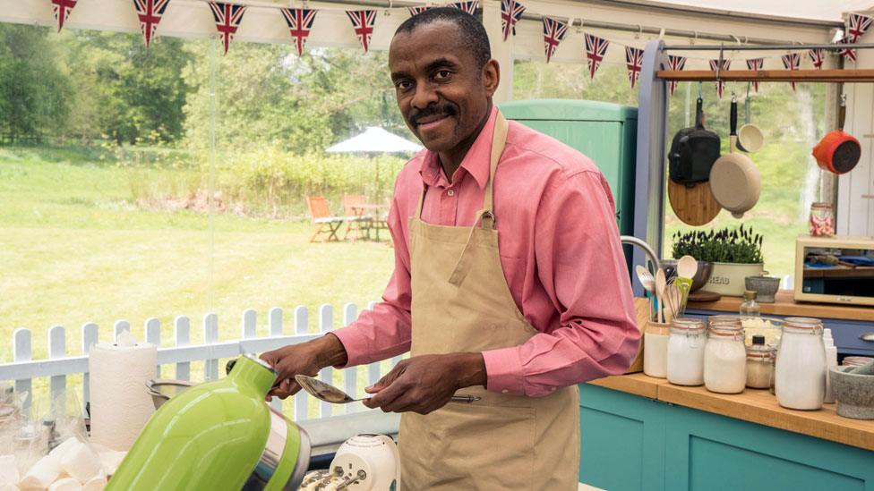 Great British Bake off contestant Peter