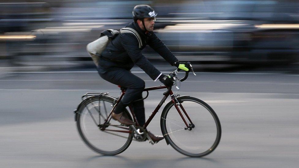 COMMUTER cyclist