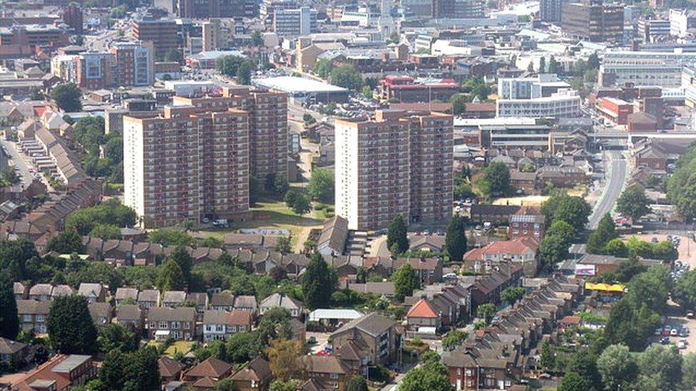 Towerblocks at Park Town