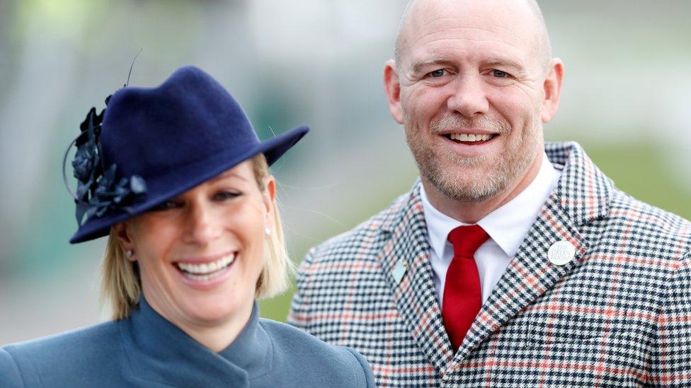 Zara Tindall and Mike Tindall