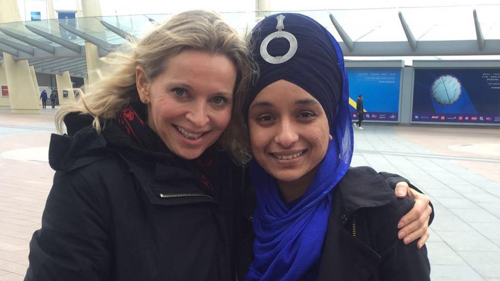 Sarubjoth Kaur and Nikki Bedi