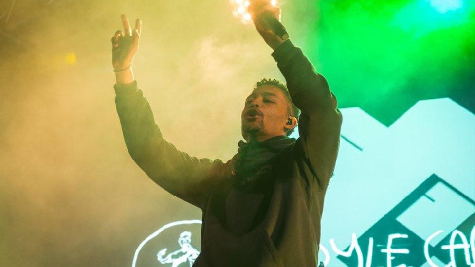 Loyle Carner at this year's Liverpool Sound City festival