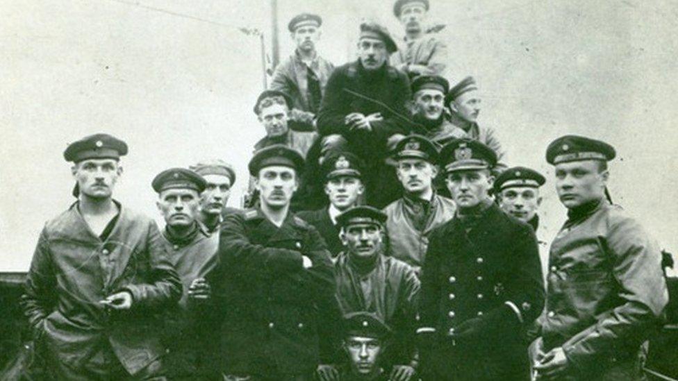 German U-boat crew