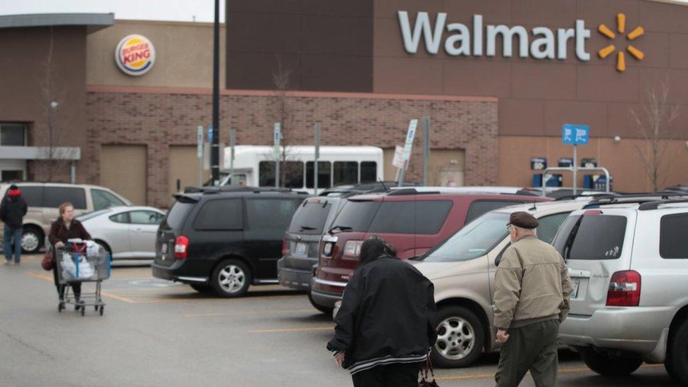 The Walmart in Skokie, Illinois