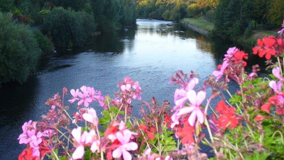 The River Usk