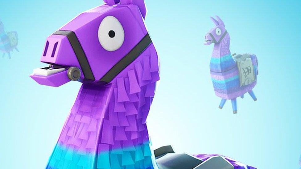 Fortnite supply llama