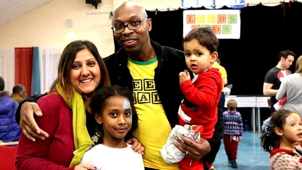 Errol Murray and family