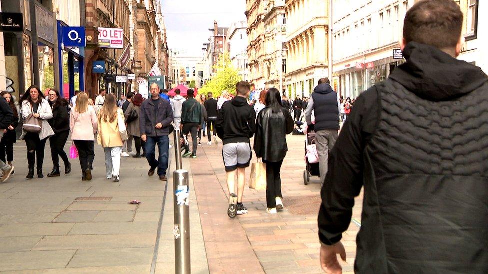 Buchanan Street shops