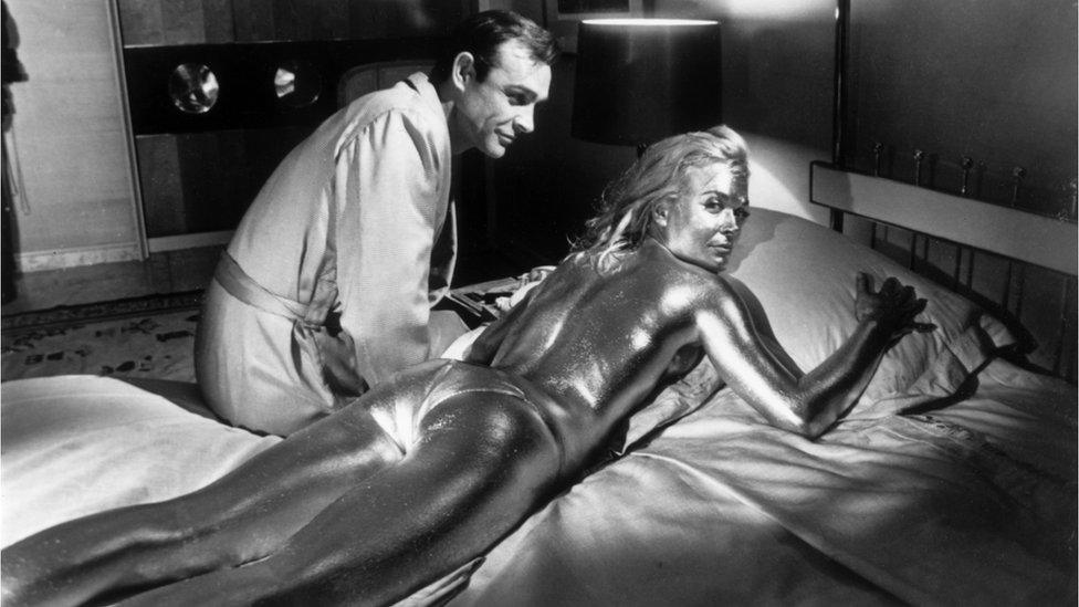 Sir Sean Connery and Shirley Eaton