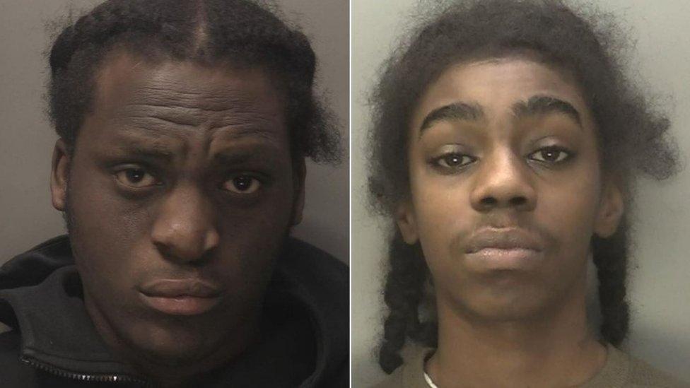 Diago Anderson and Zidann Edwards