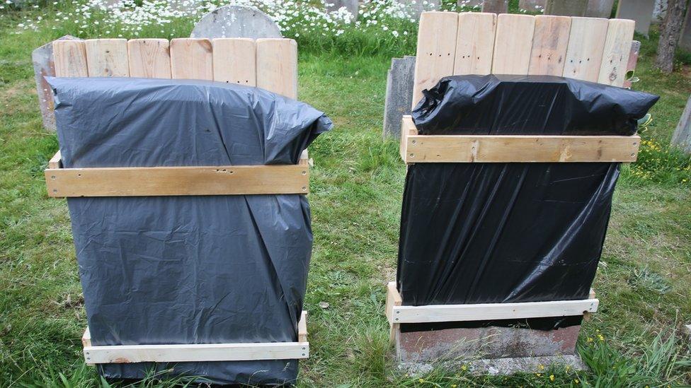 Gravestones in Rottingdean