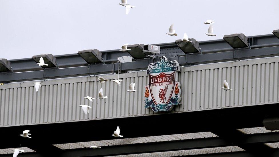 Doves and the LFC sign