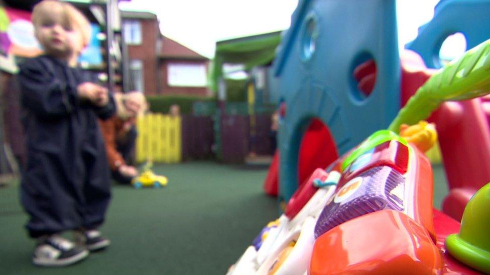 child at nursery