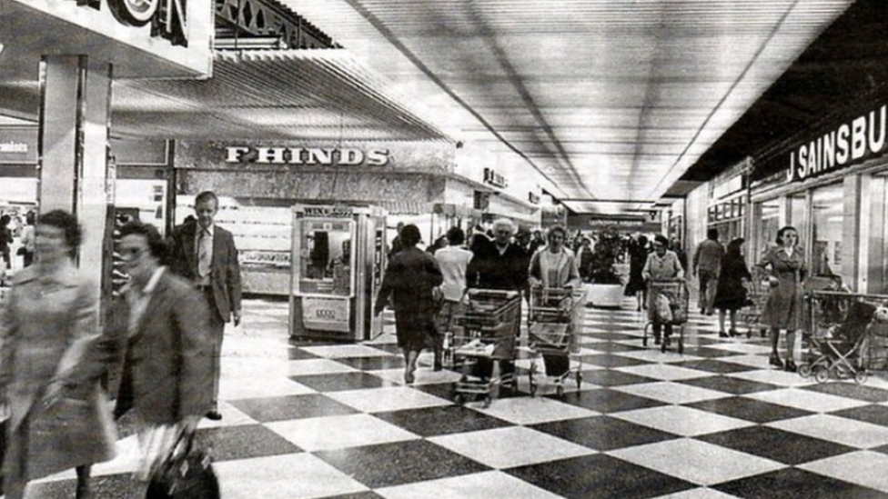 Telford shopping centre from 1981