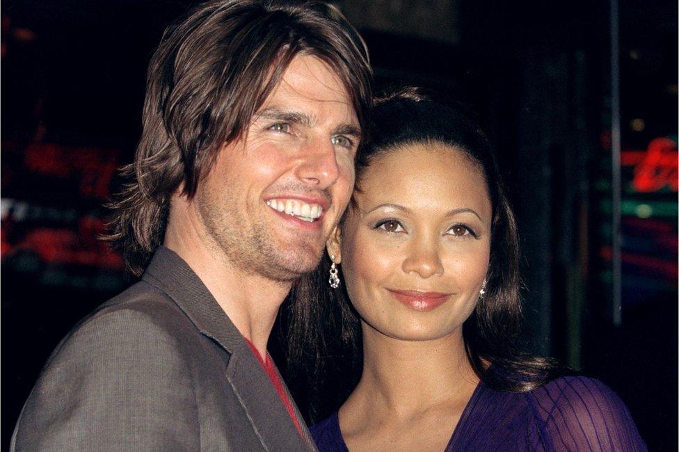 Tom Cruise and Thandie Newton