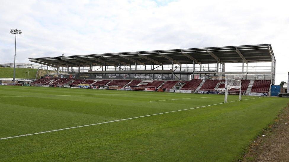 East Stand at Sixfield Stadium