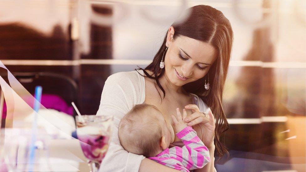 Breastfeeding mother