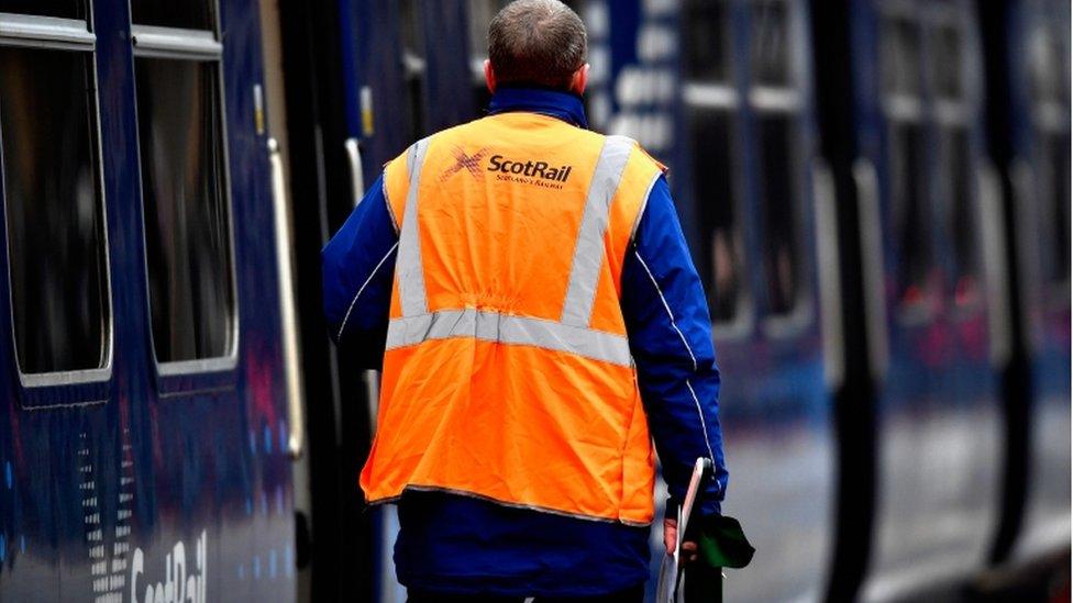 ScotRail worker