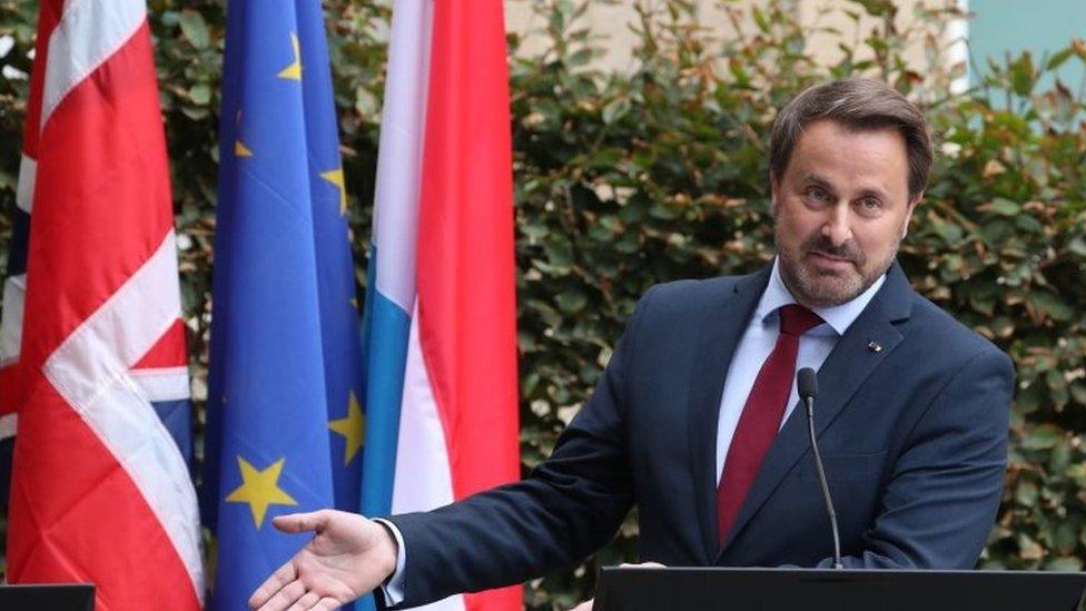 Luxembourg Prime Minister Xavier Bettel