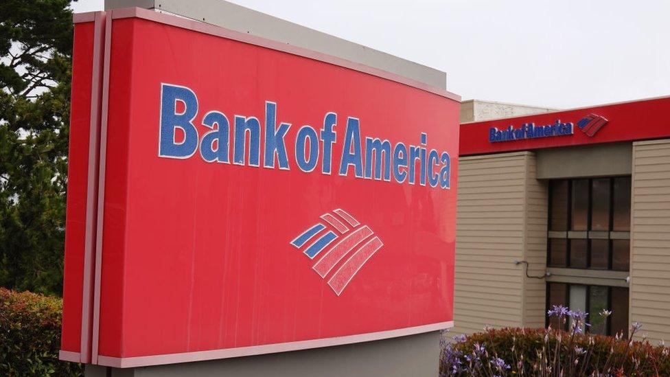 Bank of America in Daly City, California