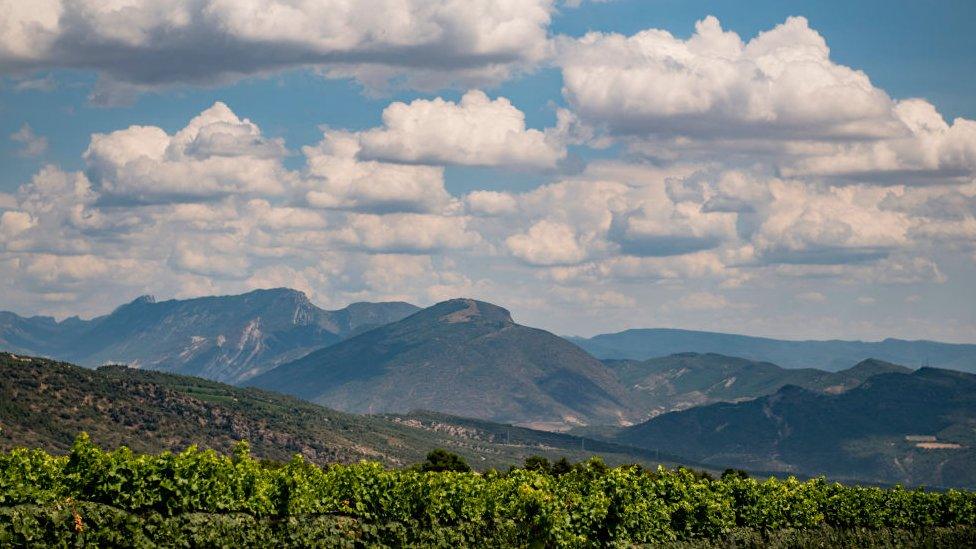 Pyrenees mountains in Spain