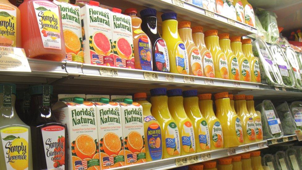 Florida orange juices