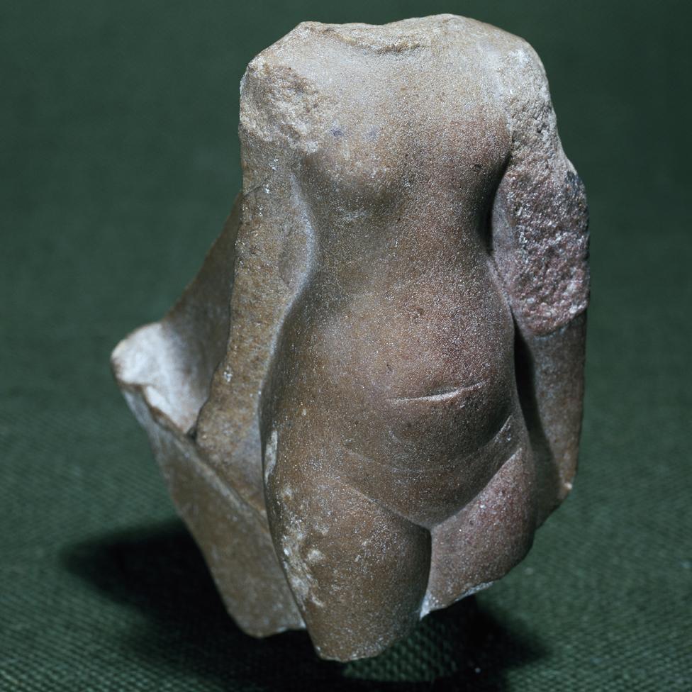 Torso of a princess, acquired by Flinders Petrie while working for the Egypt Exploration Fund