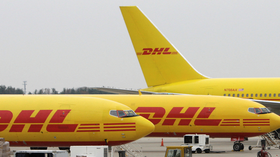 DHL planes