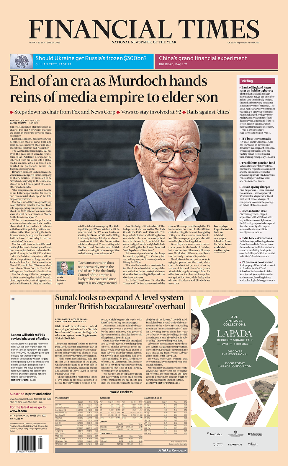 Interest Rates hit Peak And Murdoch ends Reign BBC News interest-rates-hit-peak-and-murdoch-ends-reign-bbc-news