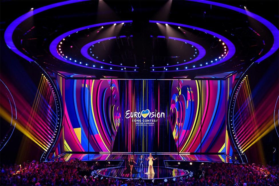 Eurovision Song Contest stage