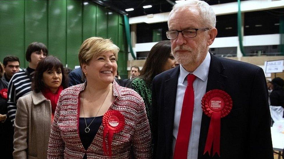 Emily Thornberry and Jeremy Corbyn