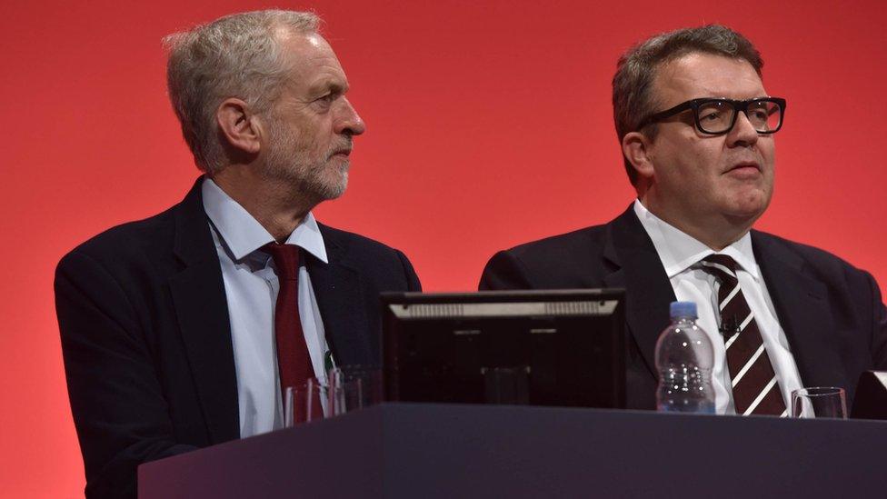 Jeremy Corbyn and Tom Watson