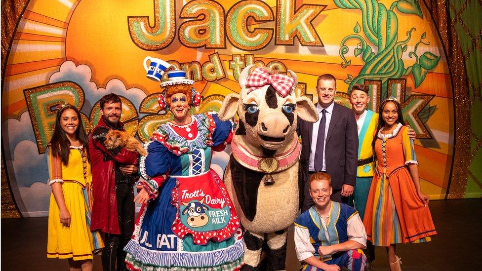 Cast of Jack and the Beanstalk