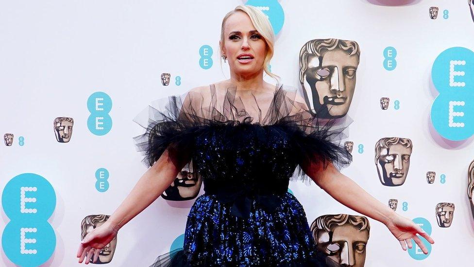 Rebel Wilson at the Bafta Film Awards