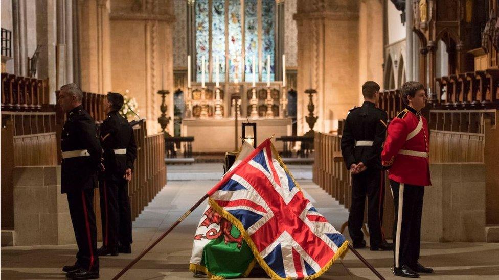 Somme commemoration at Llandaff Cathedral