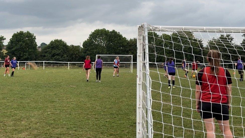 Trowbridge Wanderers FC Ladies team