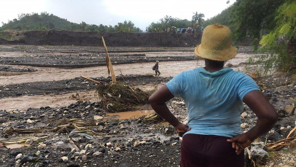 flood in Haiti