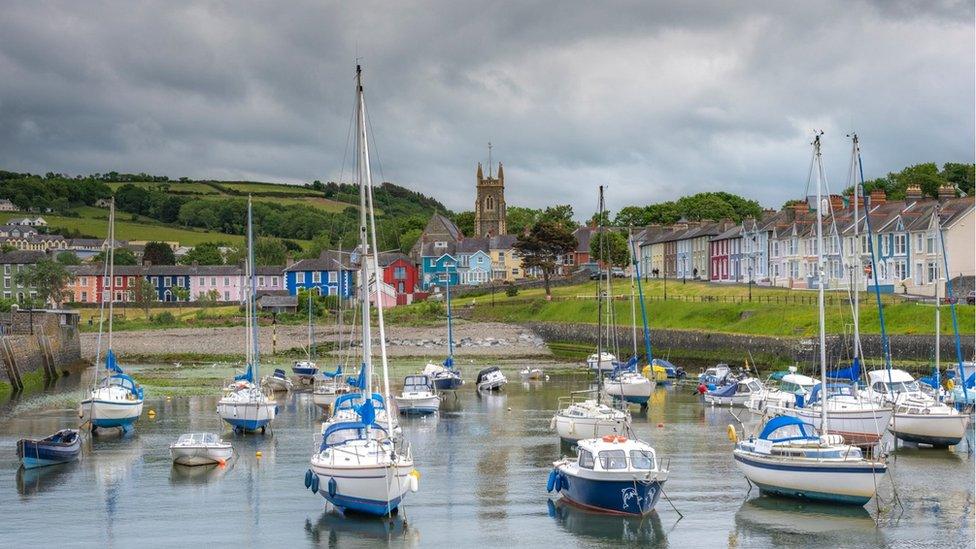 Boats at Aberaeron