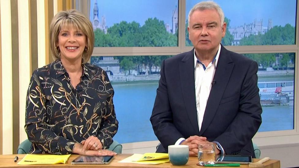 Ruth Langsford and Eamonn Holmes on This Morning