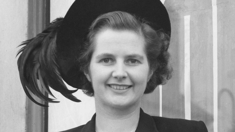 Margaret Thatcher circa 1951