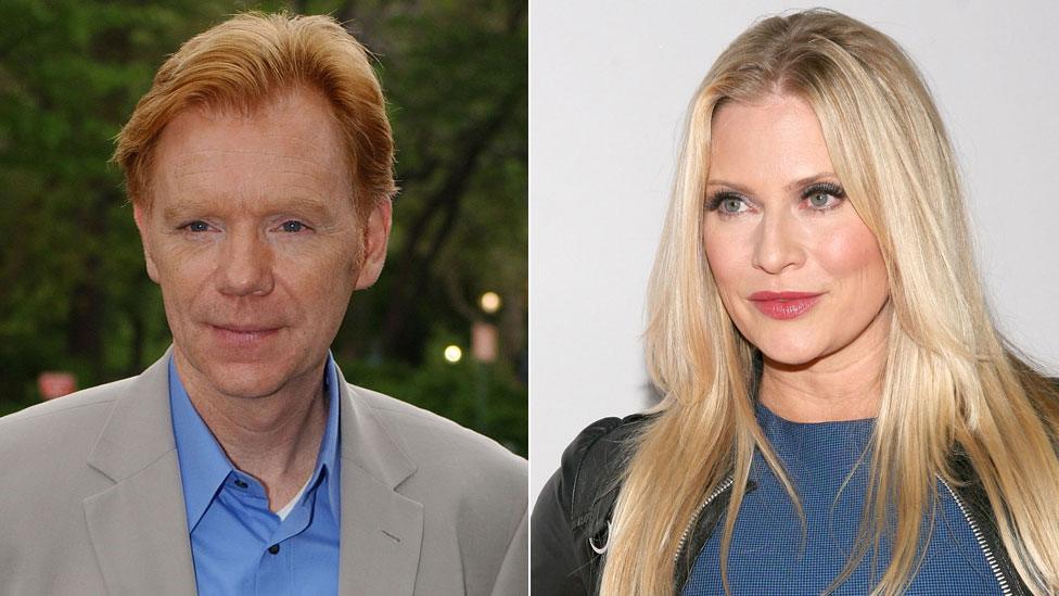 David Caruso and Emily Procter