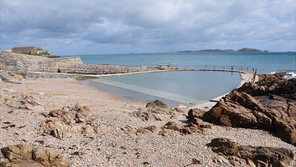 Ladies' and Children's pool at the Bathing Pools, Guernsey