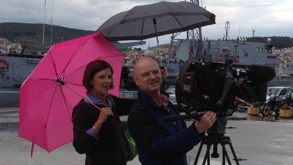 Sue Lloyd-Roberts and Tony Jolliffe