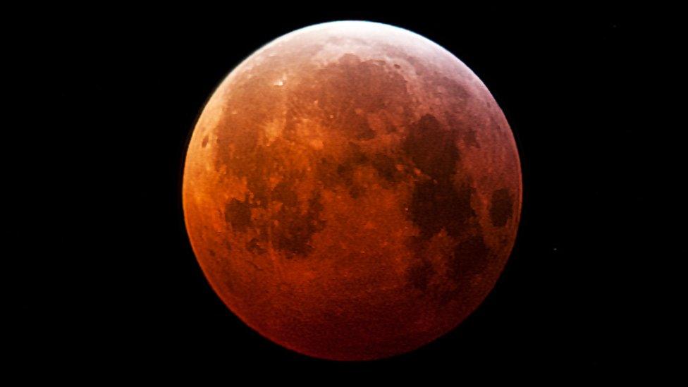 Super blood wolf moon