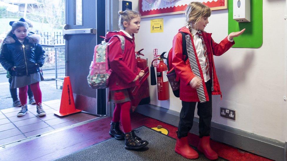 Back to school in Scotland