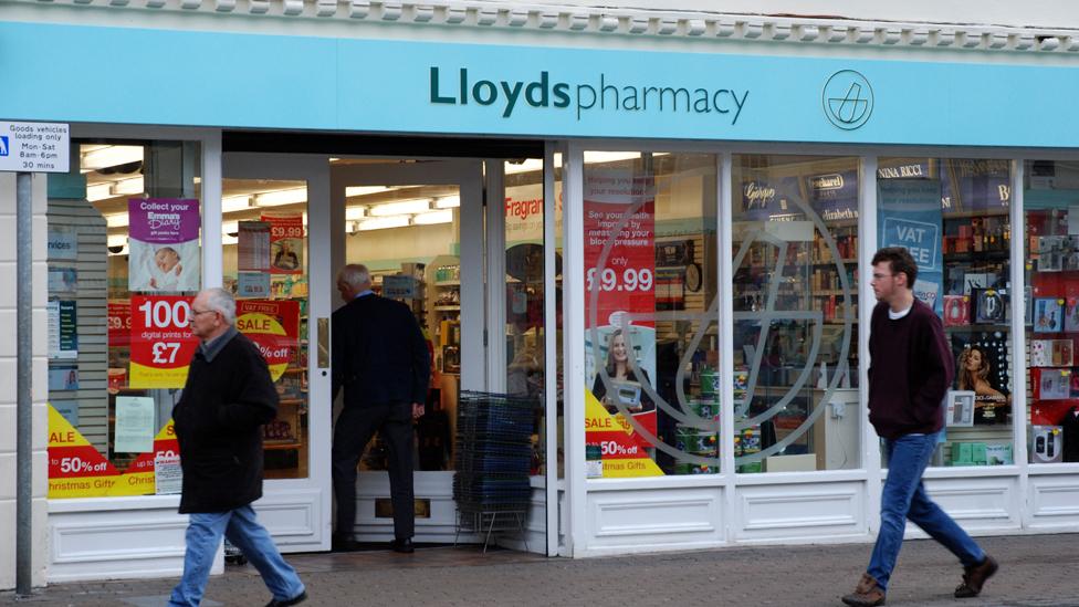 A branch of Lloyds Pharmacy