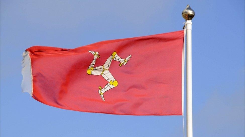 Flag of the Isle of Man