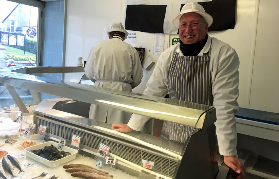 fishmonger Gareth Horner